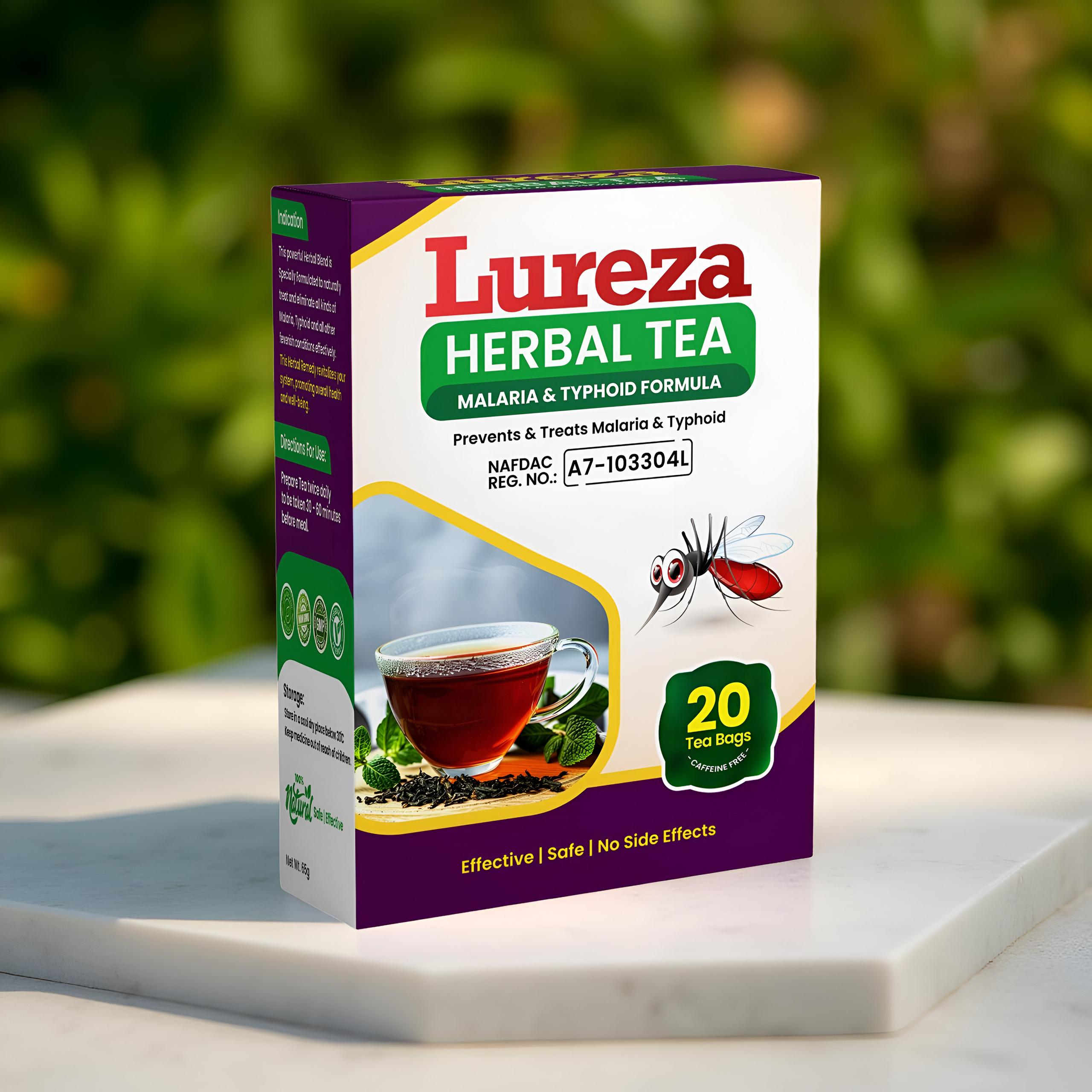 Lureza Malaria & Typhoid Herbal Tea
